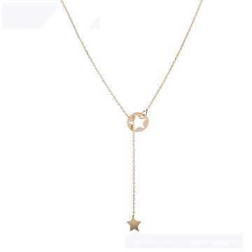 44398 venden al por mayor el collar superventas de la estrella del color del oro 18K del collar de la moda de xuping